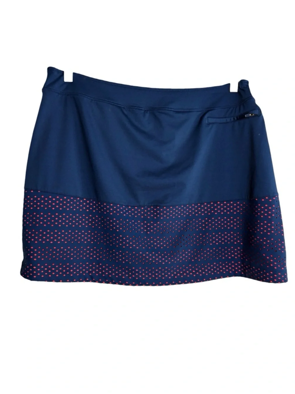 LADY HAGEN Cape May Golf Skort Navy Lasercut Skort XL -- Golf/Tennis/Pickleball